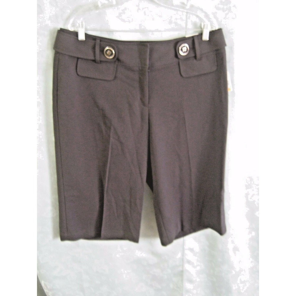 Studio 1940 Capri Pants Size 16 NWT Black Cropped Length Career Pant